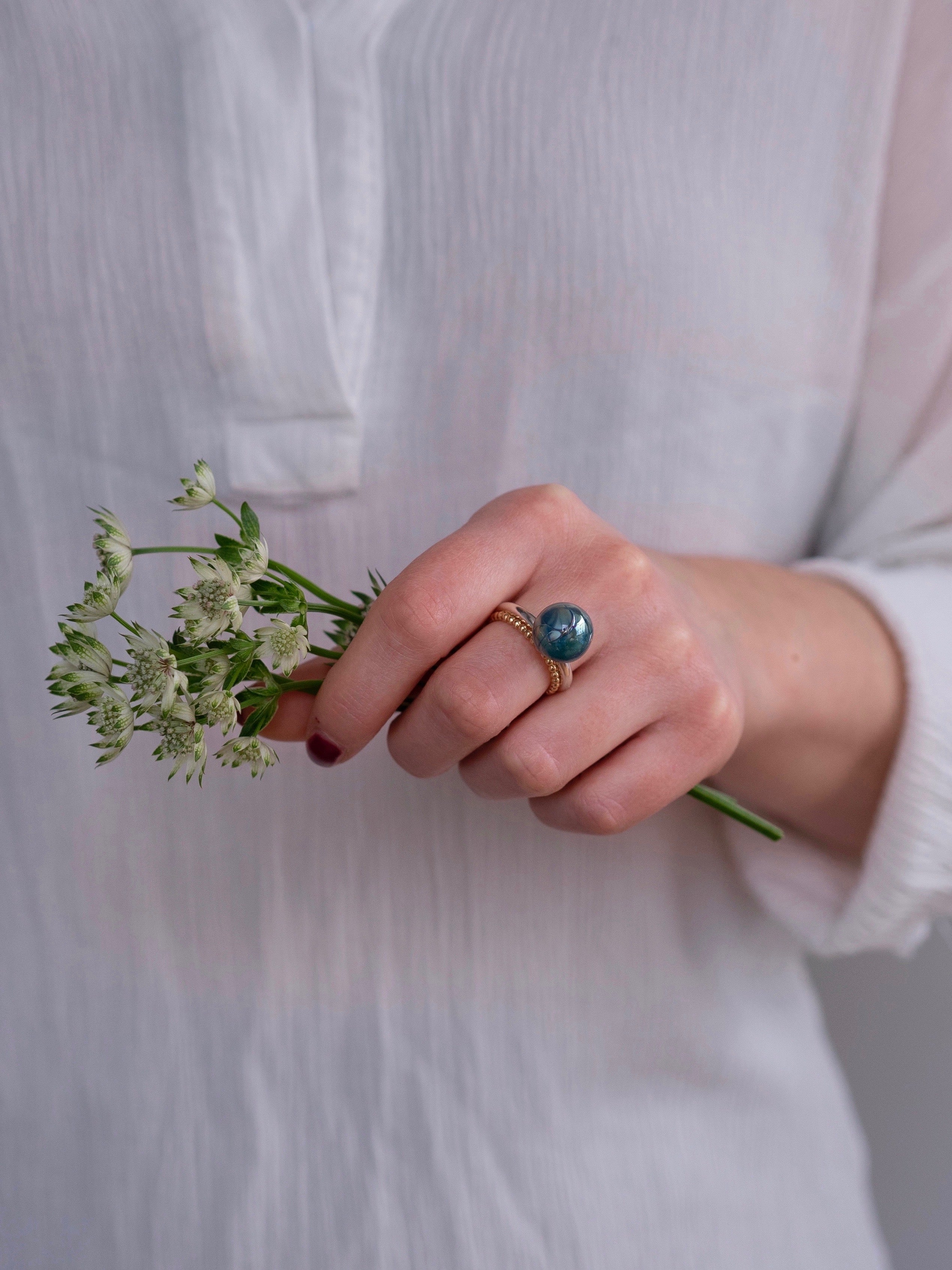 Pallot sormus Kulta - tilaustyötuote