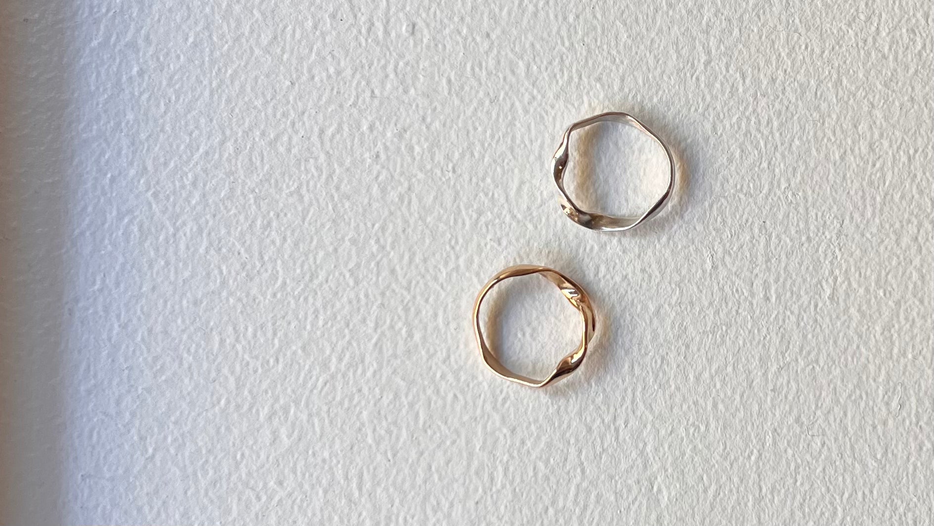 Engagement and wedding ring