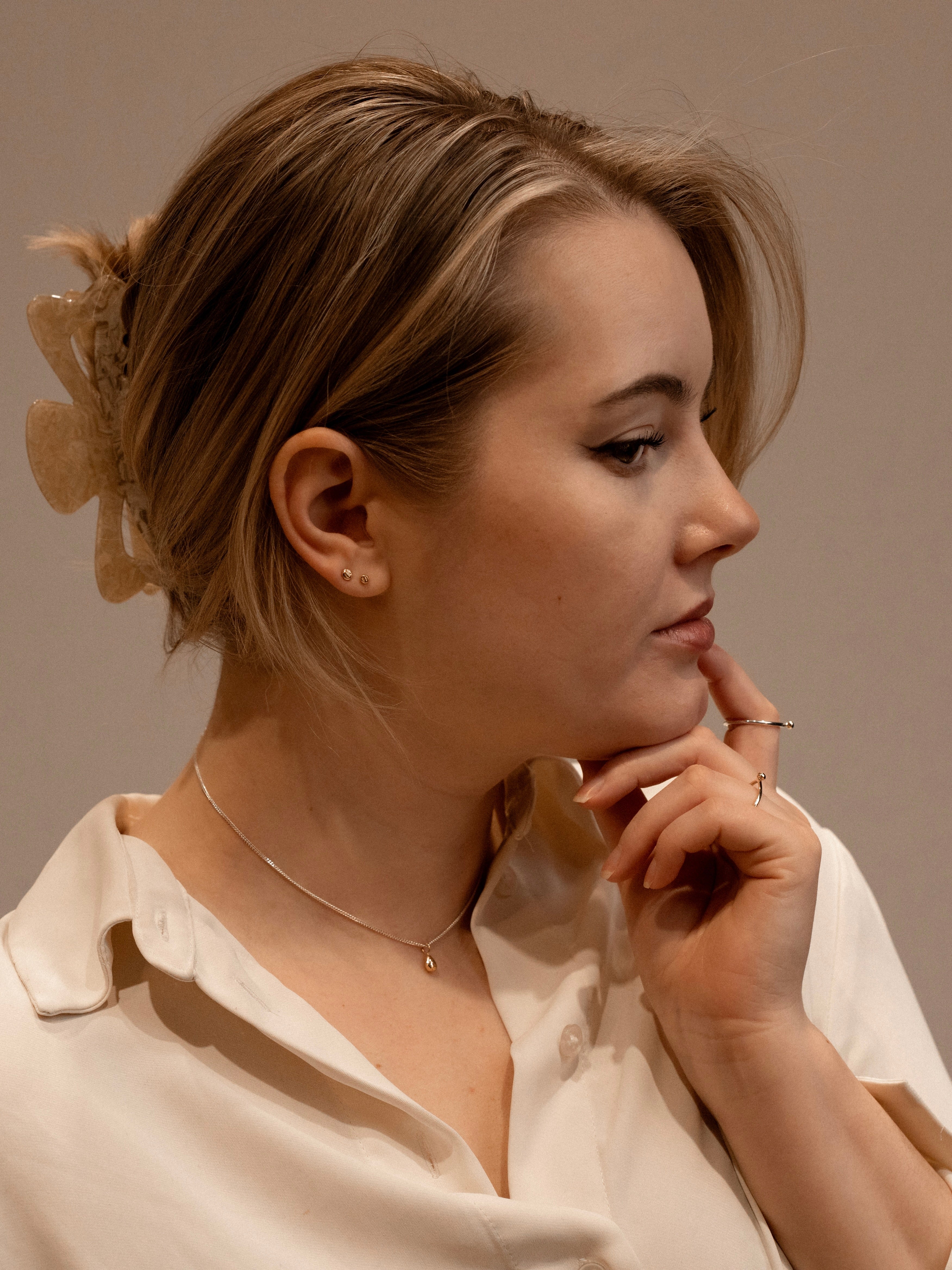 UniOni Earrings Gold+Silver